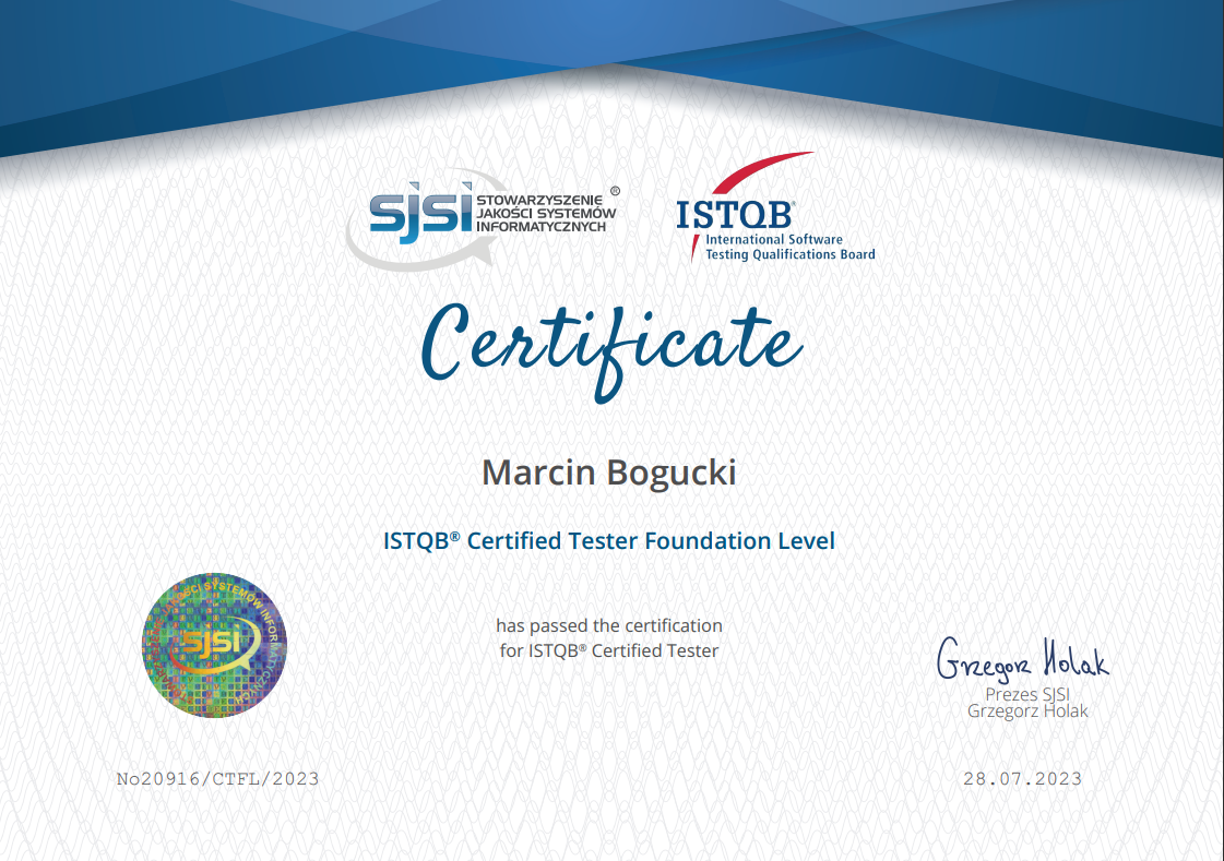 certificaton istqb tester foundation level